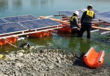 Floating solar power: A new frontier for green-leaning water utilities.