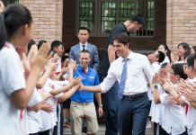Inside the oil spill that followed Trudeau to China.