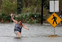 Storm surge gives weary Florida a glimpse of the future.