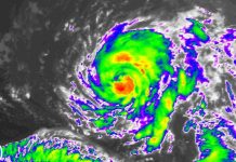 Hurricane Ophelia is on course to strike Ireland and the UK early next week.