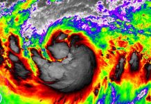 Typhoon Lan poised to become a giant super typhoon, take aim at Japan.