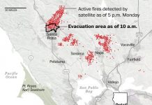 Napa, Sonoma, Santa Rosa fires ravage Northern California's wine country, killing 10 and forcing evacuations.