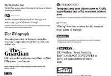 Explainer: The polar vortex, climate change and the ‘Beast from the East’