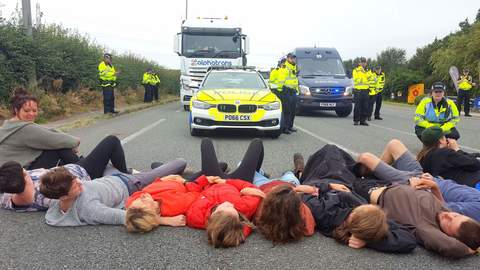 Protestors lie in line-651c8608970a1f8a07dfe0c10fe0217f76e8ada4