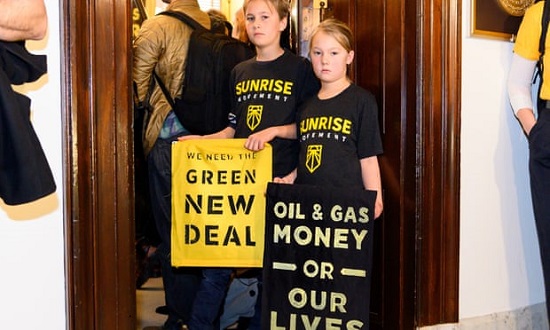 Sunrise Movement Protest US Capitol_02-15-19