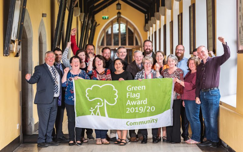Well Done County Mayo! Green Flag Award for Park accredited sites increase to six in County Mayo! Two of which are for the Green Flag Community Award which is supported by the Department of Rural and Community Development
