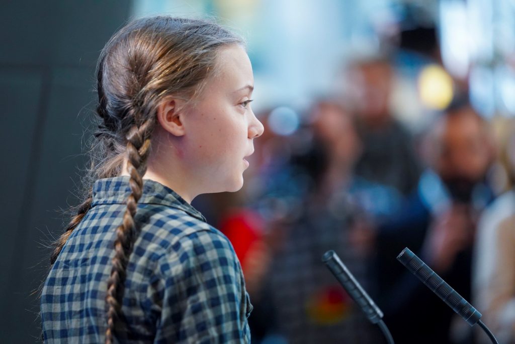 Greta THUNBERG, Swedish climate activist Photo: European Union / DAINA LE LARDIC