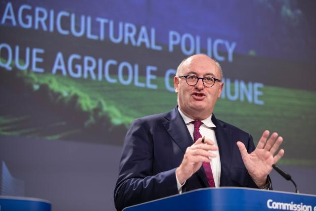 Press conference of Phil Hogan, Member of the EC in charge of Agriculture and Rural Development, on the Common Agricultural Policy after 2020.