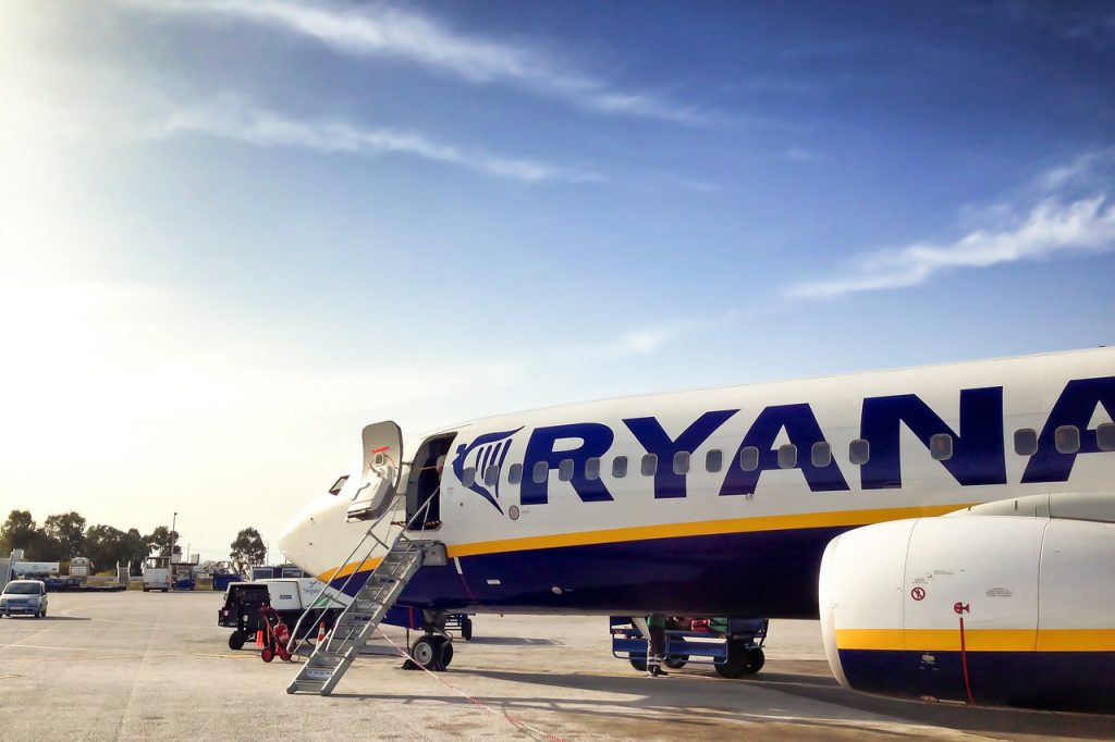 Ryanair plane Photo: Pxhere