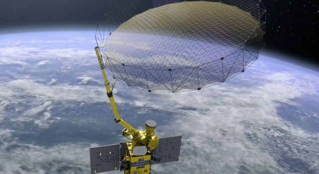 slide 2 - Illustration of SMAP spacecraft.
