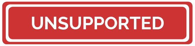 Unsupported
