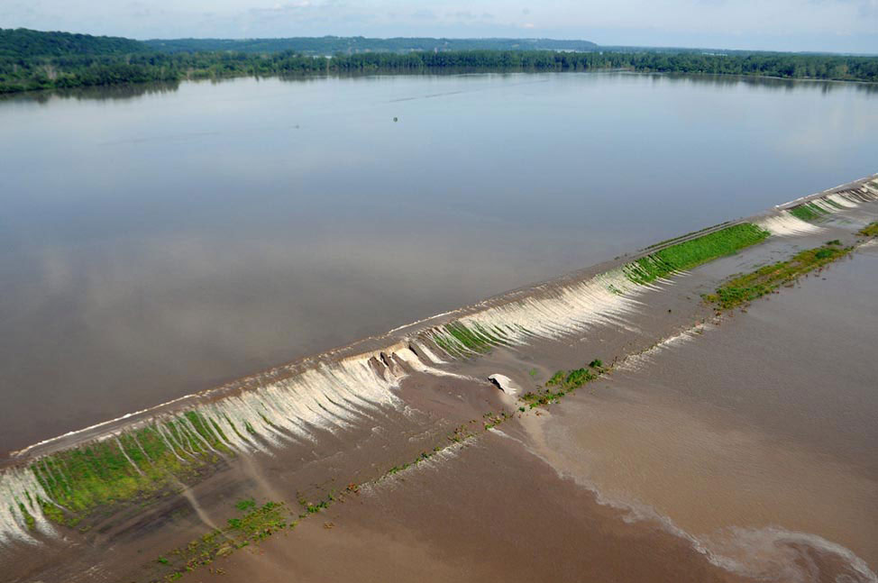 Levee on Missouri River